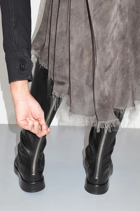 Δερμάτινες μπότες Miista Ebba μαύρο MI.5599