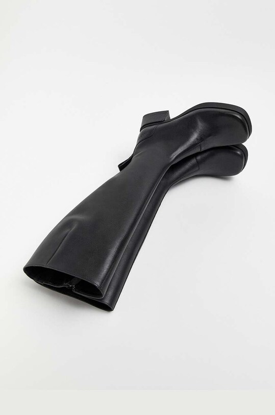 Miista ghete de piele Brunilhda E8.3784 negru