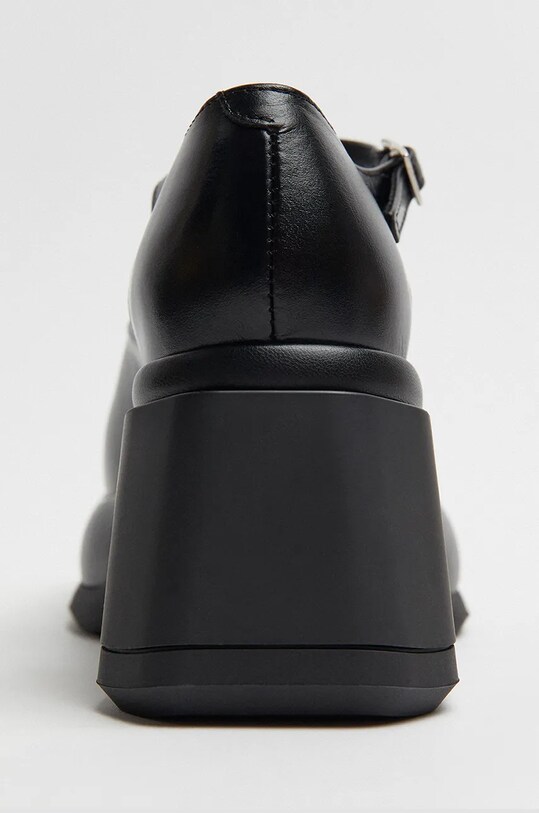 Miista pantofi de piele Coral negru E8.3619