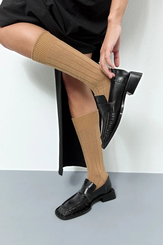 Obuwie Miista czółenka skórzane Airi MI.3990 czarny