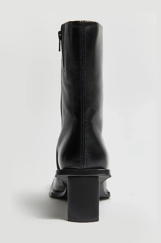 Usnjeni gležnarji Miista Brenda MI.3429 črna