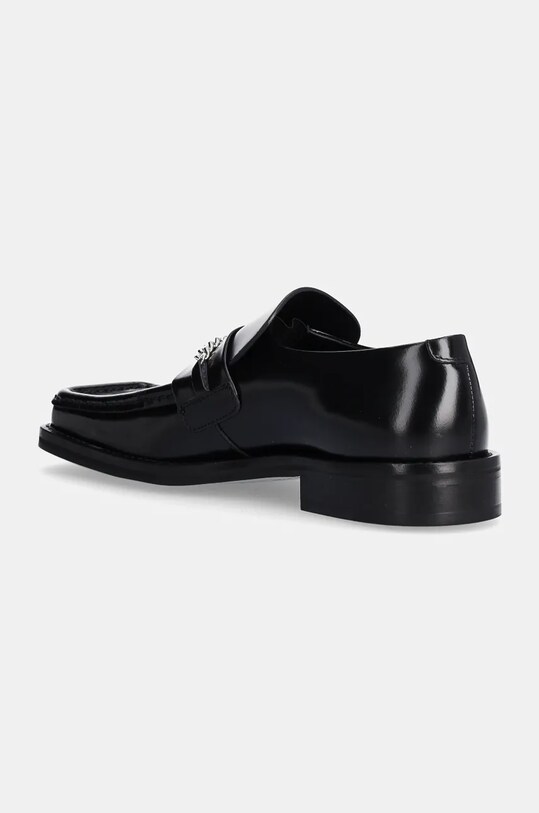 Obuv Kožené mokasíny Martine Rose Square Toe Loafer 1026LP11001W čierna