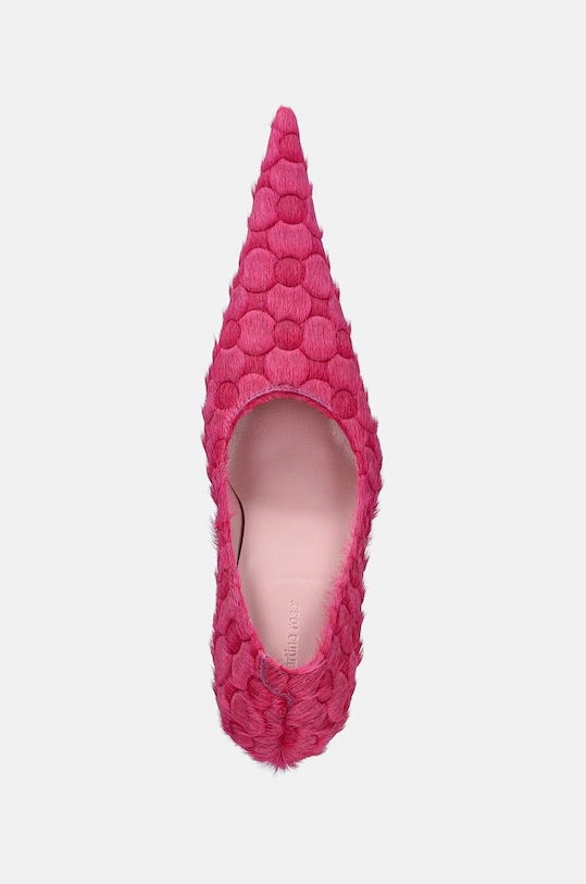 Обувки с тънък ток Martine Rose Extended Toe Stiletto Heel розов 1057LF04106