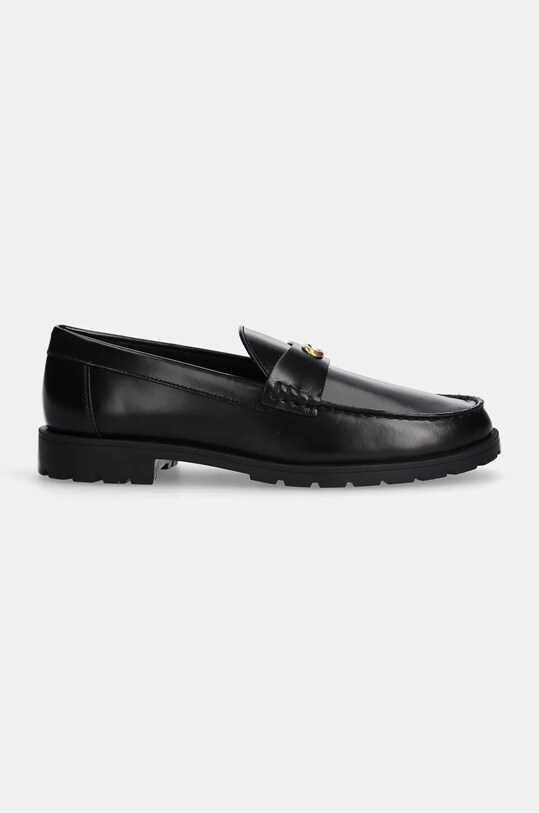 Kožené mokasíny Coach Jocelyn CW980.BLK čierna AW24