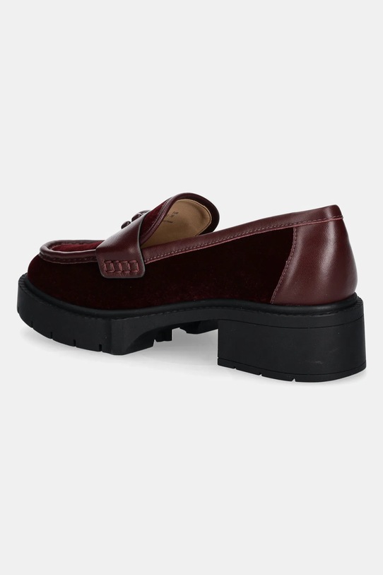 Взуття Мокасини Coach Leah Velvet CX029.MER бордо