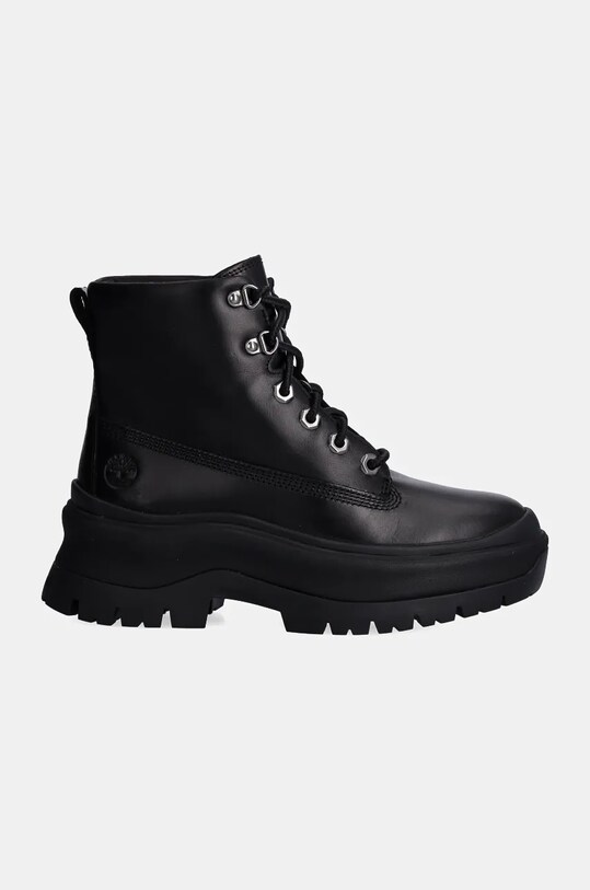 Кожаные полусапожки Timberland Roxie Lane TB0A295JW021 чёрный AW24