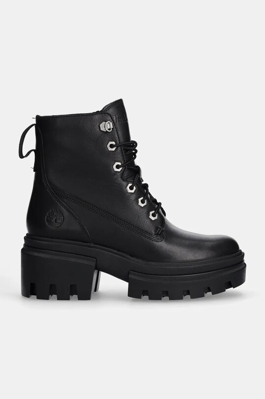 Кожаные полусапоги Timberland Everleigh TB0A41S70151 чёрный AW24