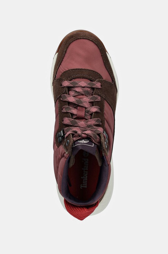 Topánky Timberland Retro Swift High burgundské TB0A28DTEKA1