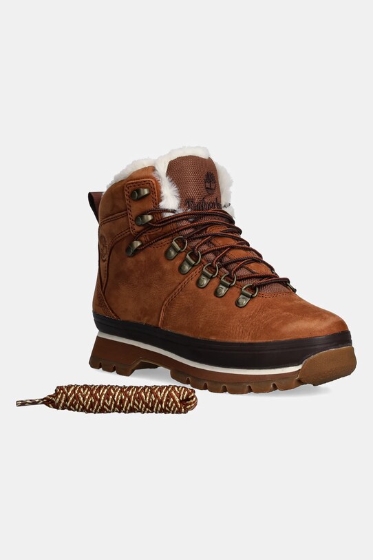 Кожаные полусапоги Timberland Euro Hiker TB1A2KE7F131 коричневый