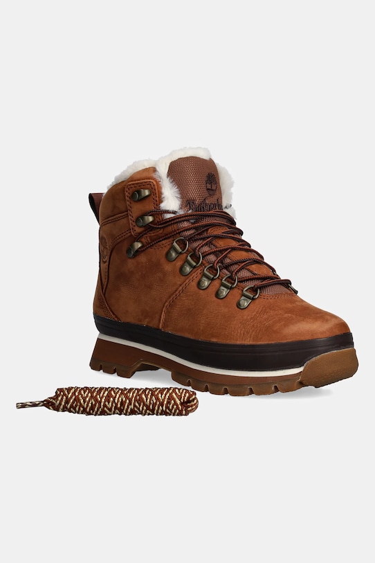 Kožne čizme Timberland Euro Hiker TB1A2KE7F131 smeđa