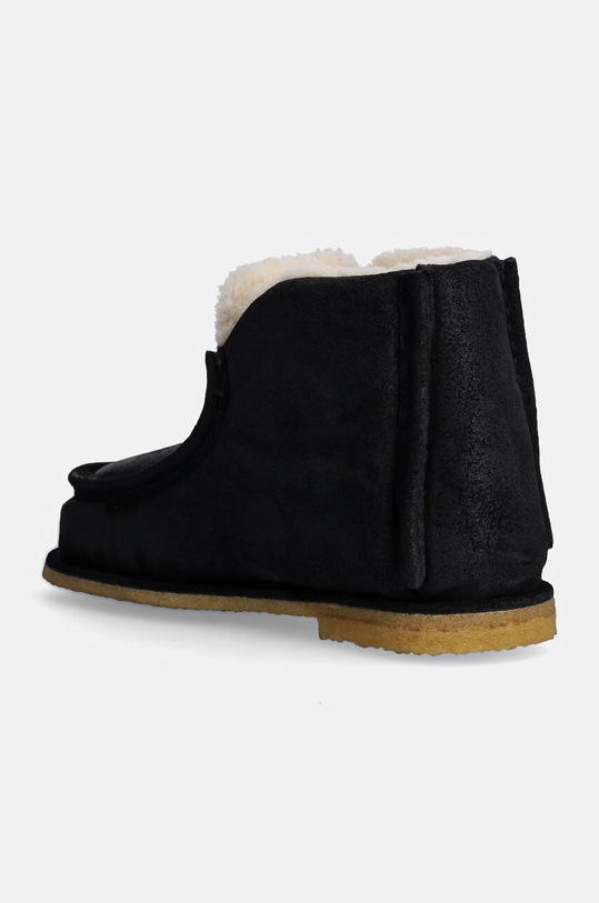Обувь Замшевые сапоги JW Anderson Ankle Boot ANW43065A.999 чёрный