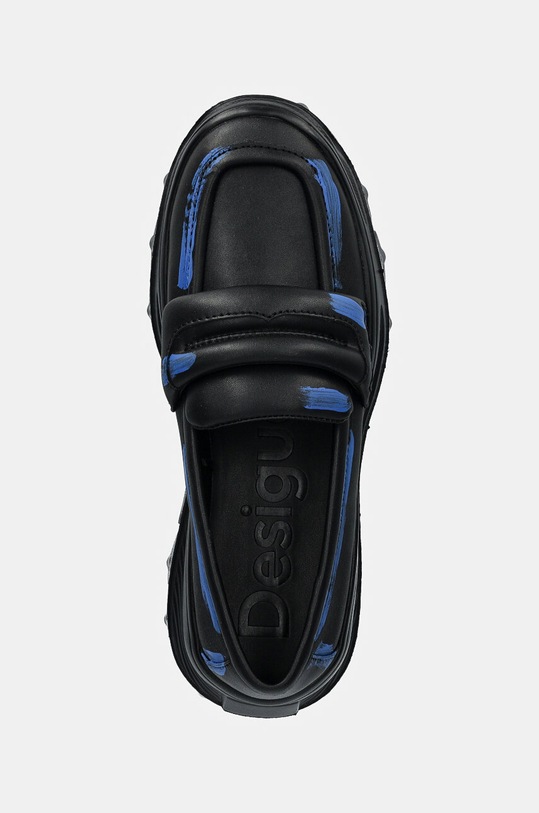 Μοκασίνια Desigual CHUNKY μαύρο 24WSKL01.2000
