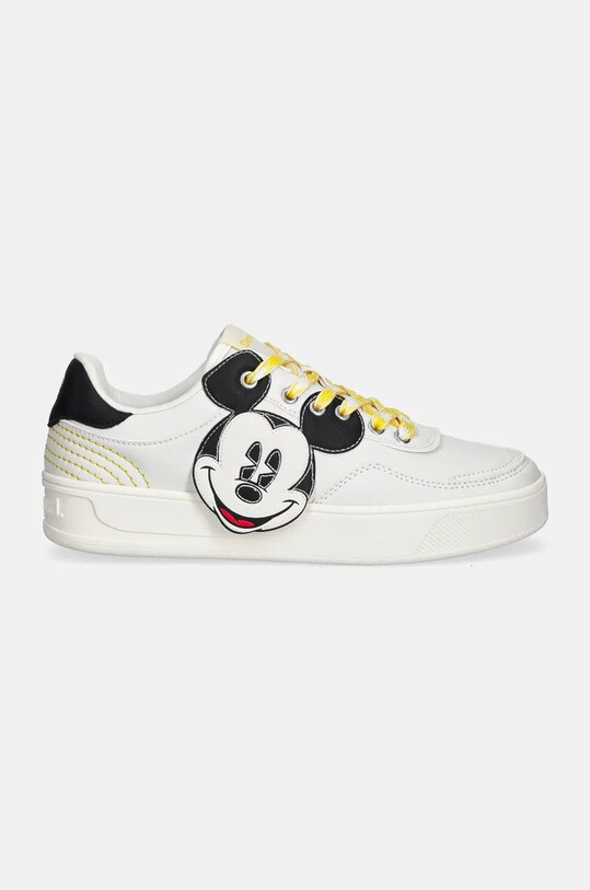 Desigual sneakersy FANCY MICKEY 24WSKP10.1000 biały AW24