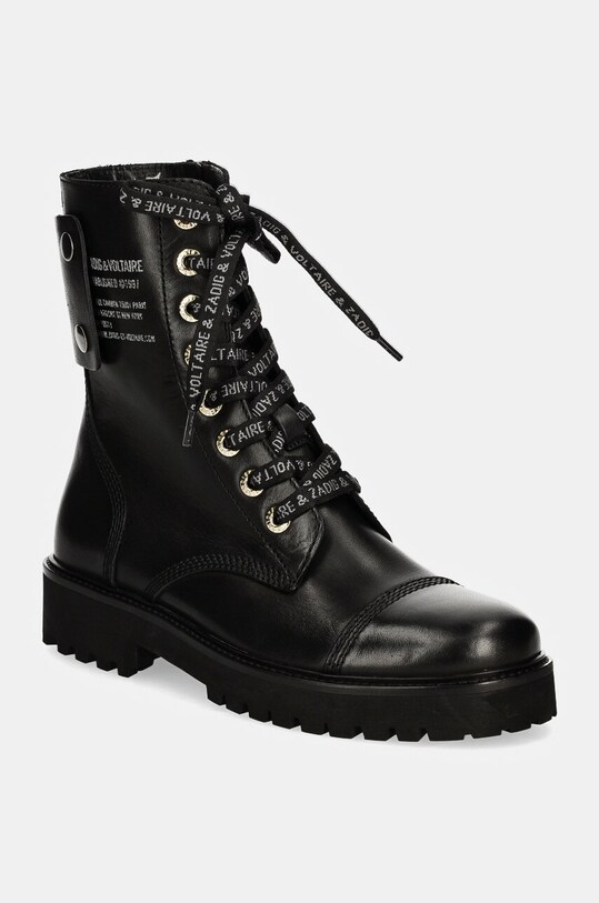 Черевики ZADIG&VOLTAIRE Joe віденський чорний SWCT00004
