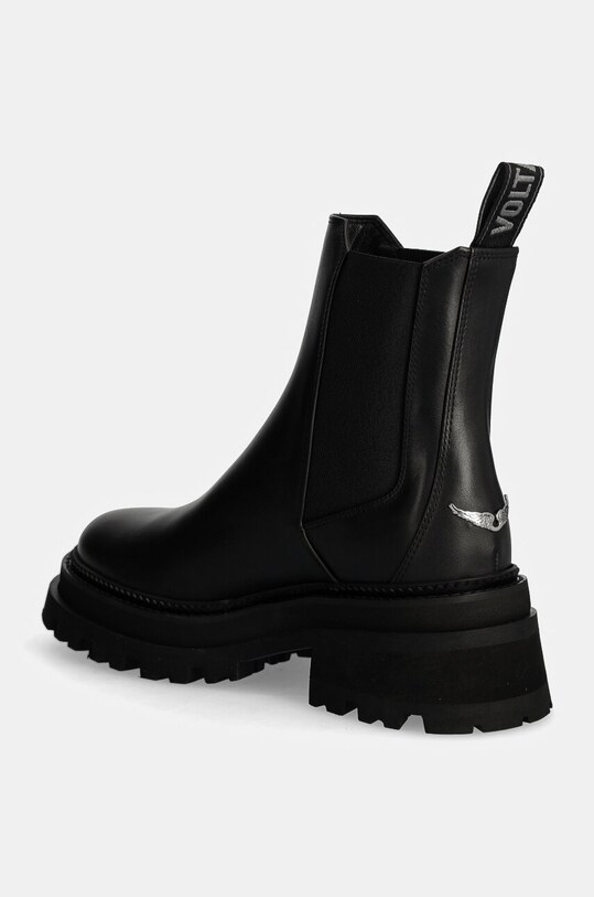 Obuv Kožené topánky chelsea ZADIG&VOLTAIRE Ride Chelsea SWCT00804 čierna