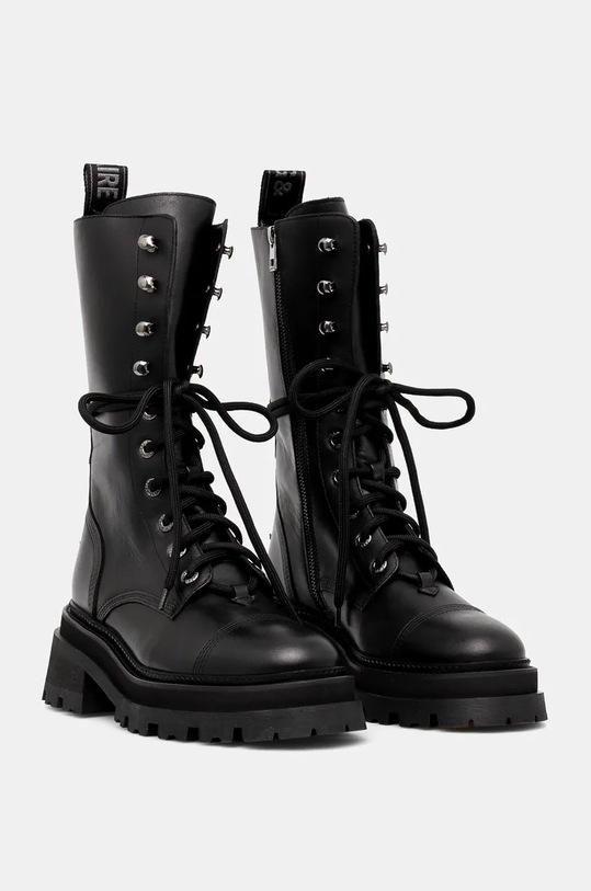 Кожени кубинки ZADIG&VOLTAIRE Ride черен SWCT00807