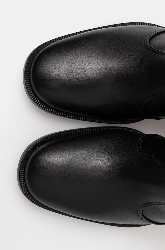 ZADIG&VOLTAIRE ghete de piele Preiser Tube SWCT00900 negru