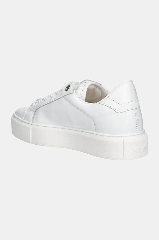 Взуття Шкіряні кросівки ZADIG&VOLTAIRE La Flash SWSN00426 білий