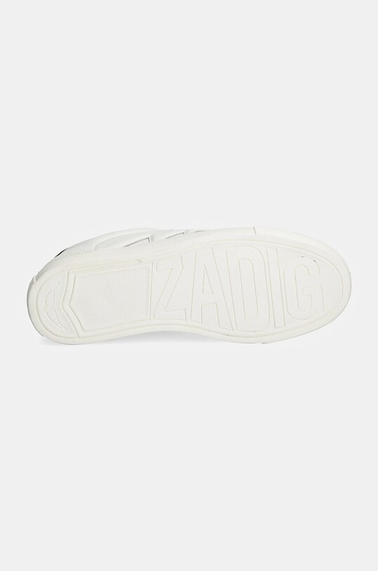 Кожаные кроссовки ZADIG&VOLTAIRE La Flash SWSN00478 белый