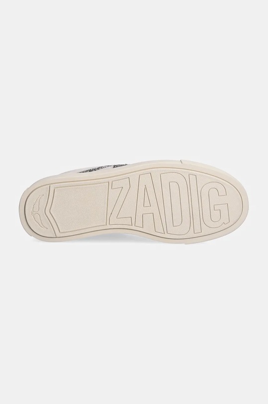 ZADIG&VOLTAIRE sneakers din piele intoarsă La Flash SWSN00488 bej