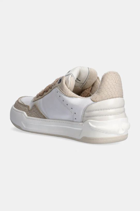 Obuwie ZADIG&VOLTAIRE sneakersy skórzane Wings SWSN00523 biały