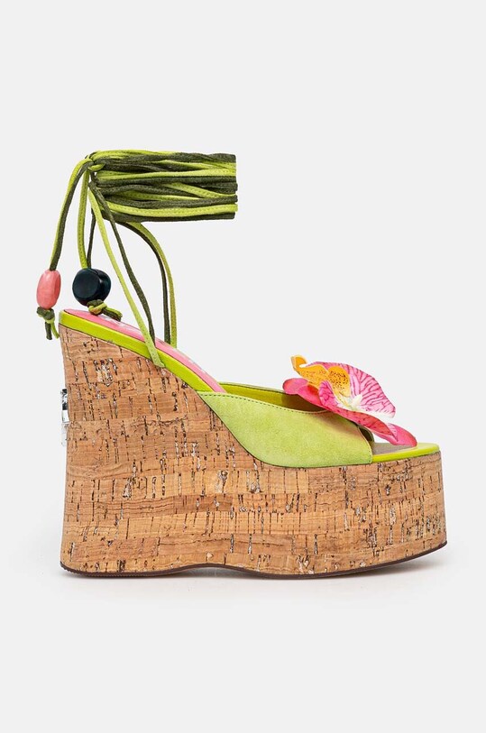 Naked Wolfe sandale Sunflower Sunflower.Green verde AW24