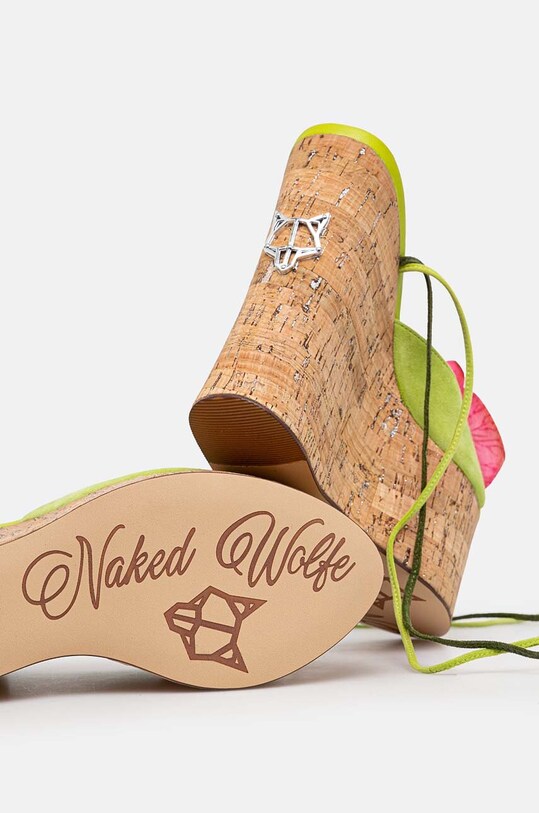 Sandále Naked Wolfe Sunflower Sunflower.Green
