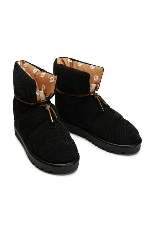 Зимові чоботи Flufie Cord Jet S07.JET.BLACK чорний AW24