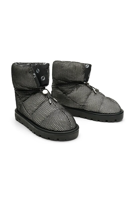 Flufie cizme de iarnă Jet S12.JET.BLACK negru AW24