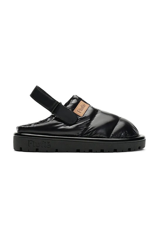 Flufie kapcie Jet Black czarny CLG5003.JET.BLACK