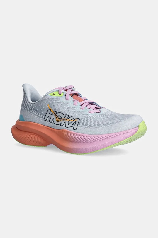 Hoka buty do biegania Mach 6 syntetyczny niebieski 1147810