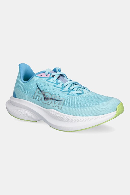 Обувь для бега Hoka Mach 6 синтетический голубой 1147810
