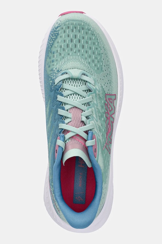 Hoka buty do biegania Mach 6 turkusowy 1147810