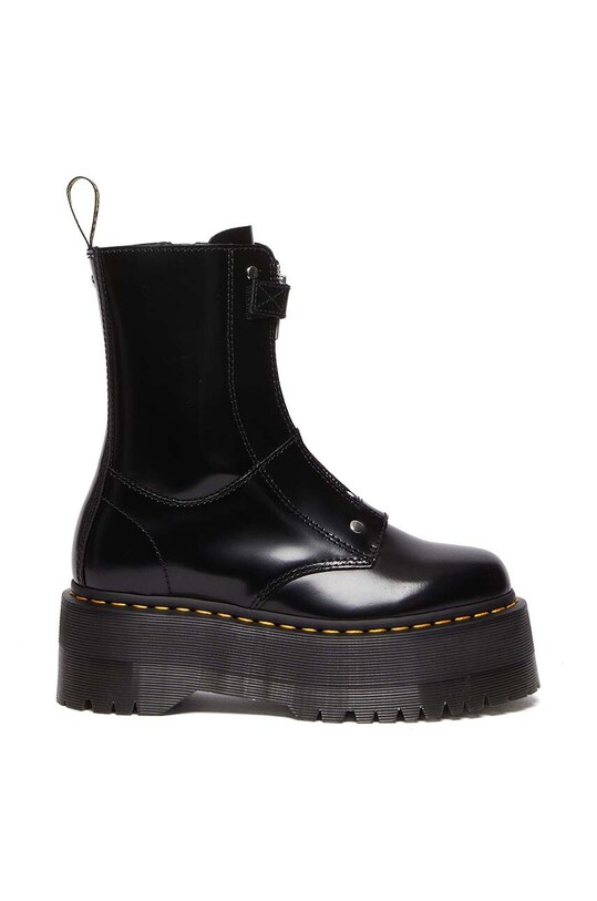 Dr. Martens cizme de piele Jetta Hi Max 5-8 cm negru DM30976001