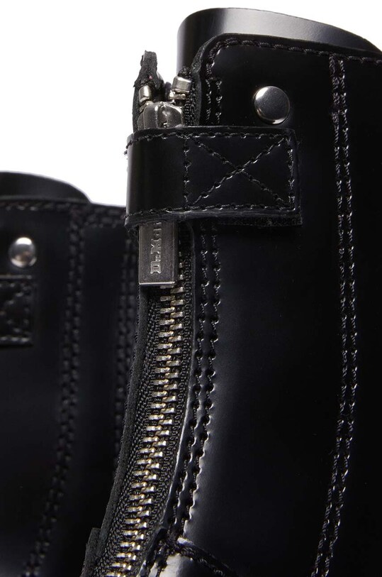 Încălțăminte Dr. Martens cizme de piele Jetta Hi Max DM30976001 negru