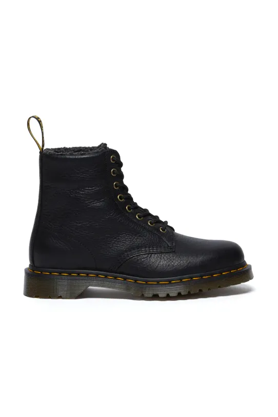 Кожени кубинки Dr. Martens 1460 WL гладка кожа черен DM31873001