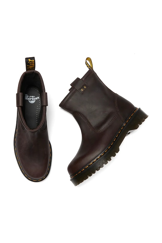 Kožené členkové topánky Dr. Martens Anistone Lo DM31880201