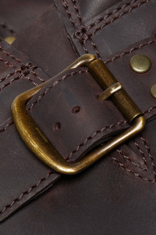 Dr. Martens kozaki skórzane Anistone Hi brązowy DM31901201