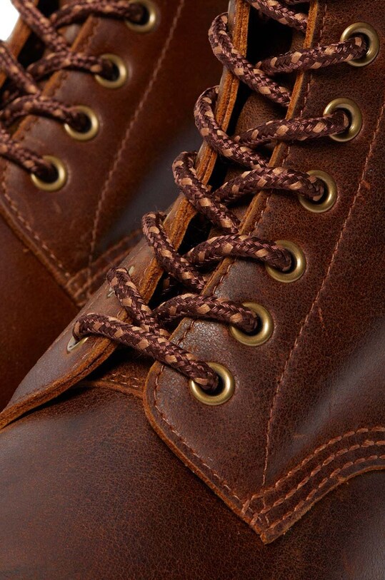 Shoes Dr. Martens leather biker boots 1460 SR DM32010205 brown