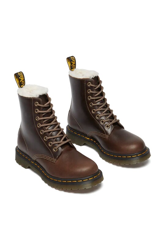 Кожаные полусапоги Dr. Martens 1460 Pascal Serena DM32019777 коричневый AW24