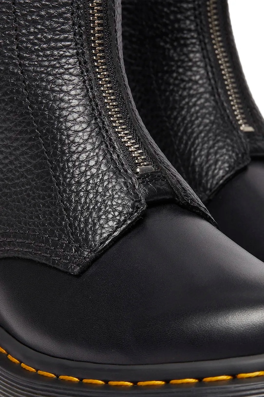 Încălțăminte Dr. Martens cizme de piele 1b99 Frnt Zip DM32053001 negru