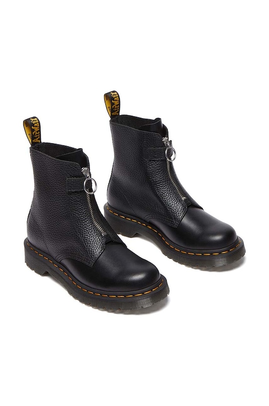 Δερμάτινες μπότες Dr. Martens 1460 Pascal Frnt Zip DM32054001 μαύρο AW24