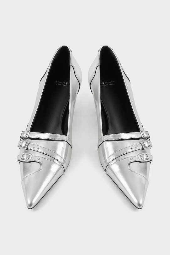 Шкіряні туфлі Vagabond Shoemakers LYKKE срібний 5714.183.79