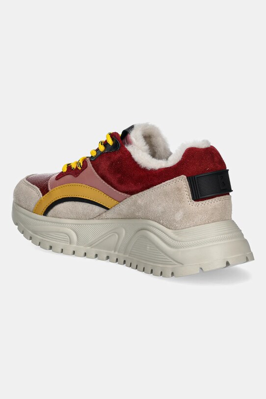 Obuv Kožené tenisky Bogner MALAGA 22441183 burgundské