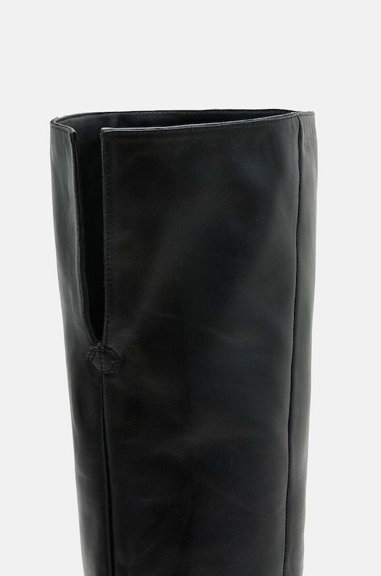 Кожаные полусапожки AllSaints Odyssey Boot чёрный W101FB
