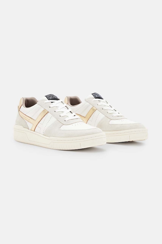 Шкіряні кросівки AllSaints Vix Suede Sneaker W125FB білий AW24