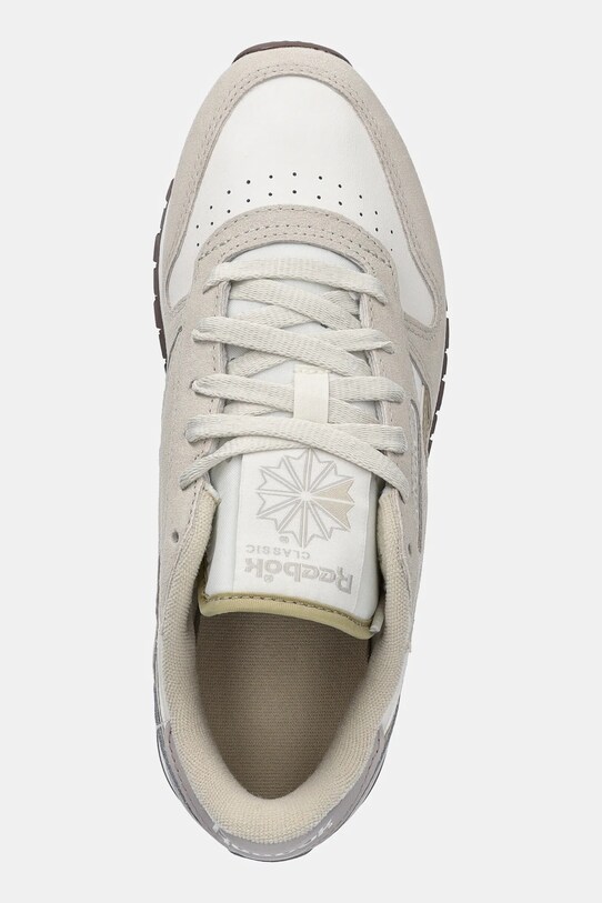 Кожаные кроссовки Reebok Classic Classic Leather серый 100201186