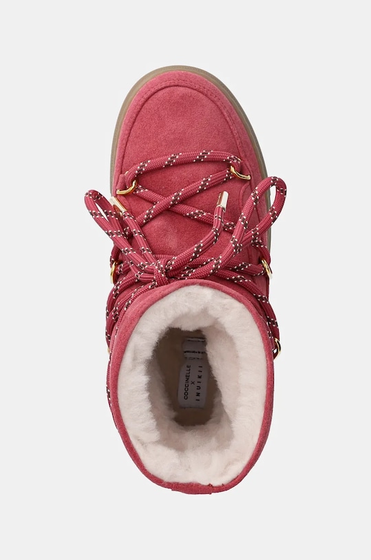 Snežke iz semiša Inuikii Inuikii X Coccinelle Jacquard Lace roza 75202.150.DustyRose