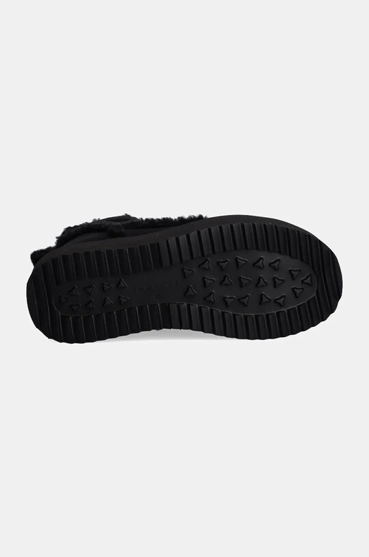 Inuikii cizme de zapada din piele intoarsa Inuikii X Coccinelle Classic Low Shearling 75204.150.Black negru