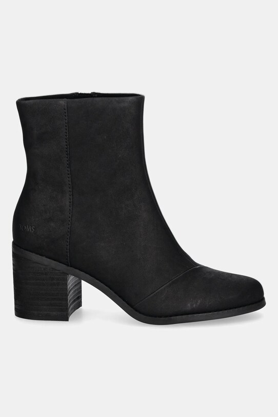 Toms botine din nubuc EVELYN 10020228 negru ZW24
